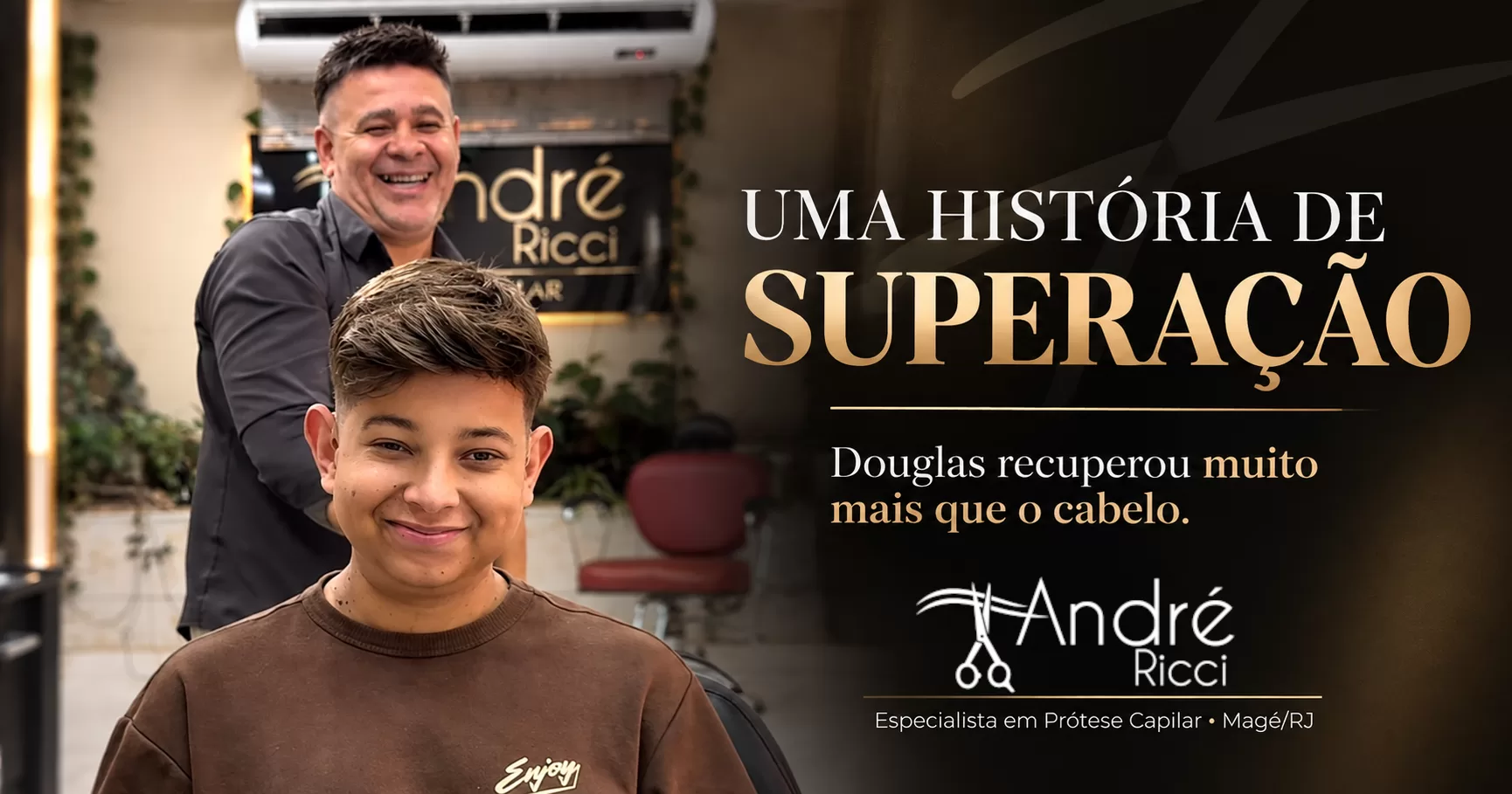 ELE VENCEU. E não foi uma vitória qualquer.